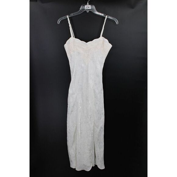 Victoria’s Secret Ivory Lace Beaded GOLD Label Gown bridal S - Picture 1 of 12